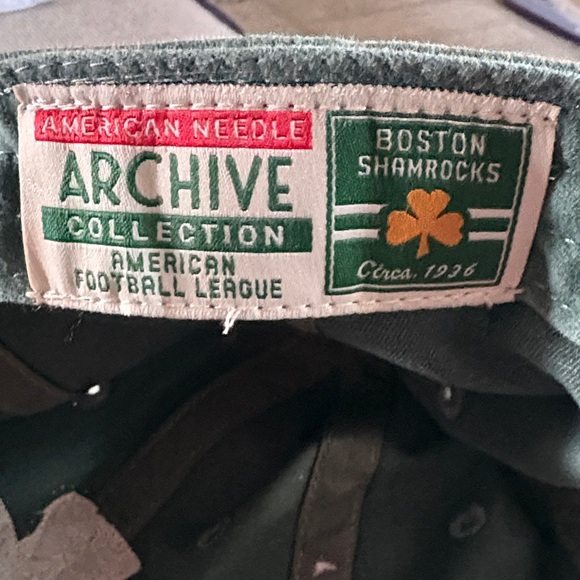 American Needle Green Hat with Yellow Clover - Picture 4 of 4